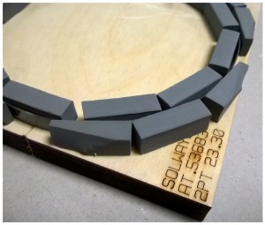 Wood-mounted steel die cut | Solways Quality Printing London