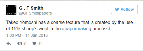 https://twitter.com/GFSmithpapers/status/687620981691650049 G.F. Smith