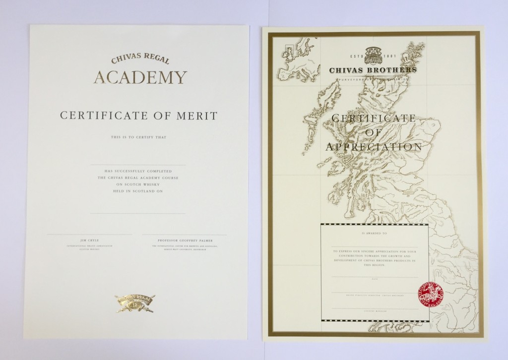 Luxury printed certificates  | Solways Quality Printing London