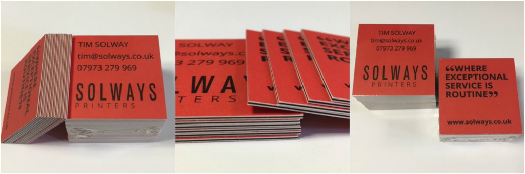 Triplexed Business Card | Solways Quality Printing London