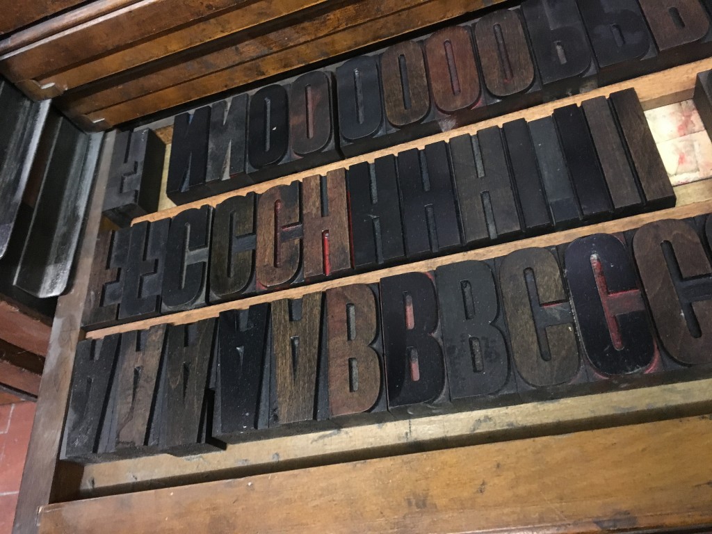 letterpress wooden blocks solways quality printing london